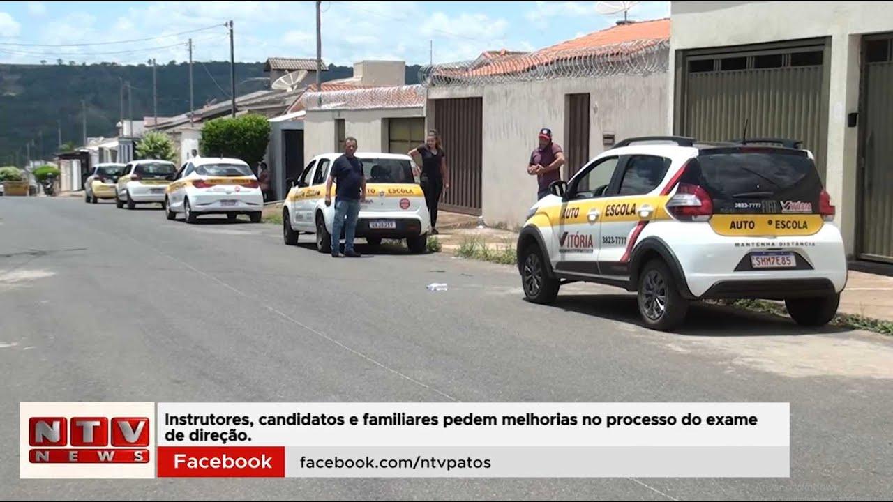 Instrutores, candidatos e familiares pedem melhorias no processo do exame de direção