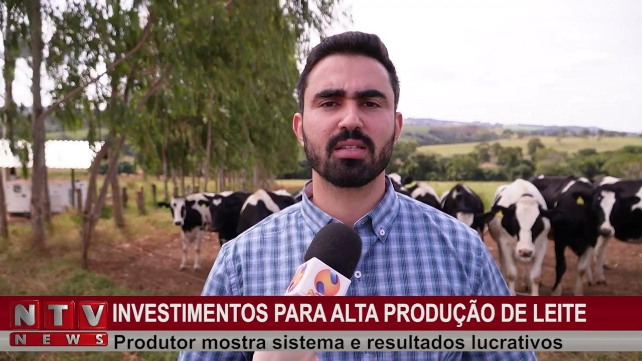 Produção de leite tem crescimento do setor e investimentos com resultados positivos