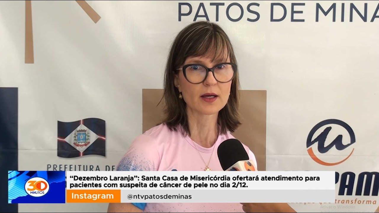 “Dezembro Laranja”: Santa Casa atenderá pacientes com suspeita de câncer de pele