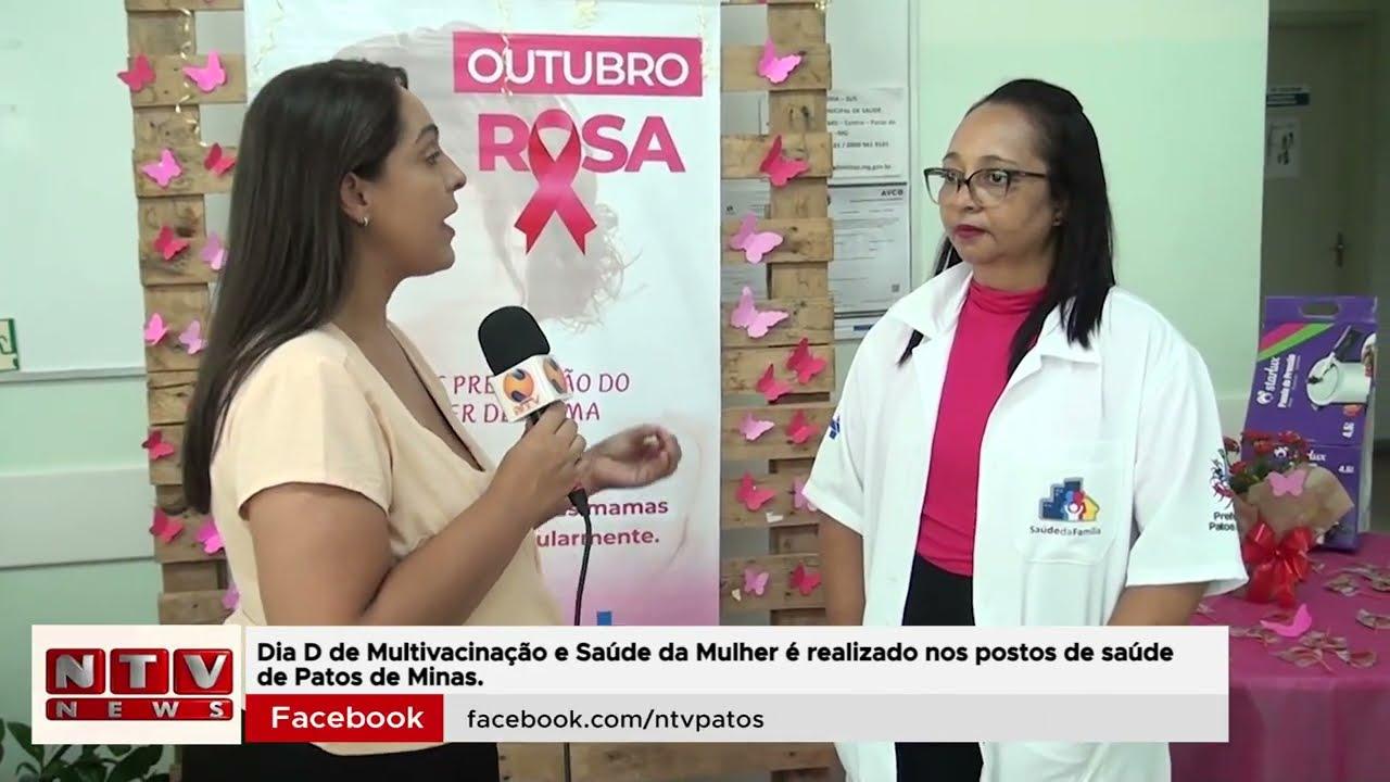 Dia D de Multivacinação e Saúde da Mulher foi realizado nos postos de saúde